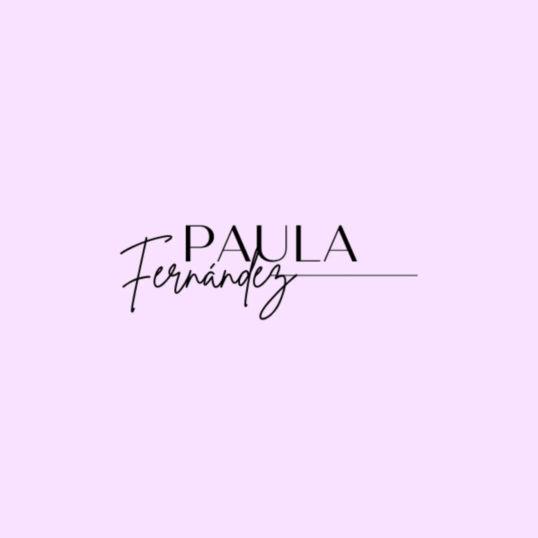Logo de Paula Fernandez